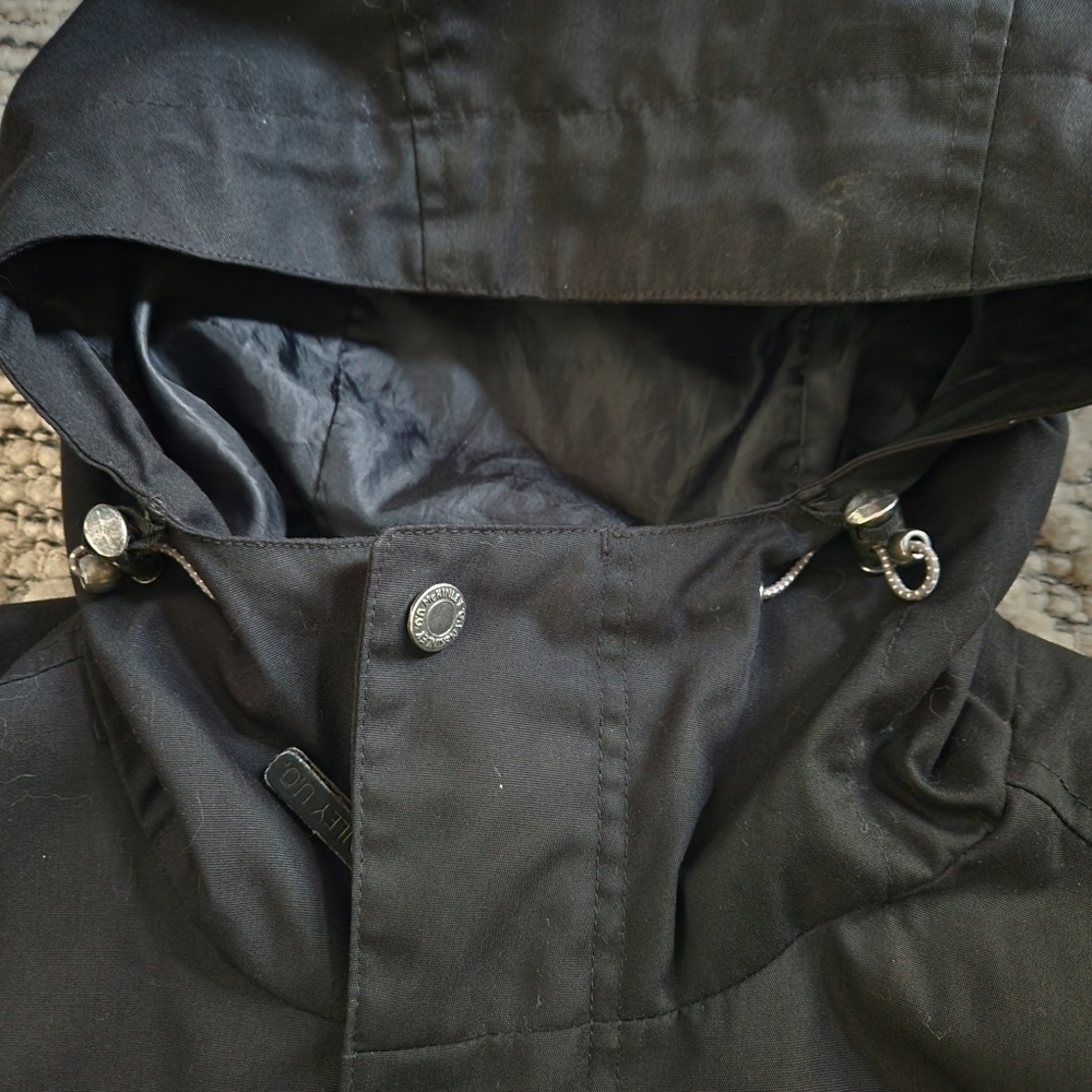 McKINLEY Black Utility Hooded lightweight Jacket size m - Picture 9 of 13